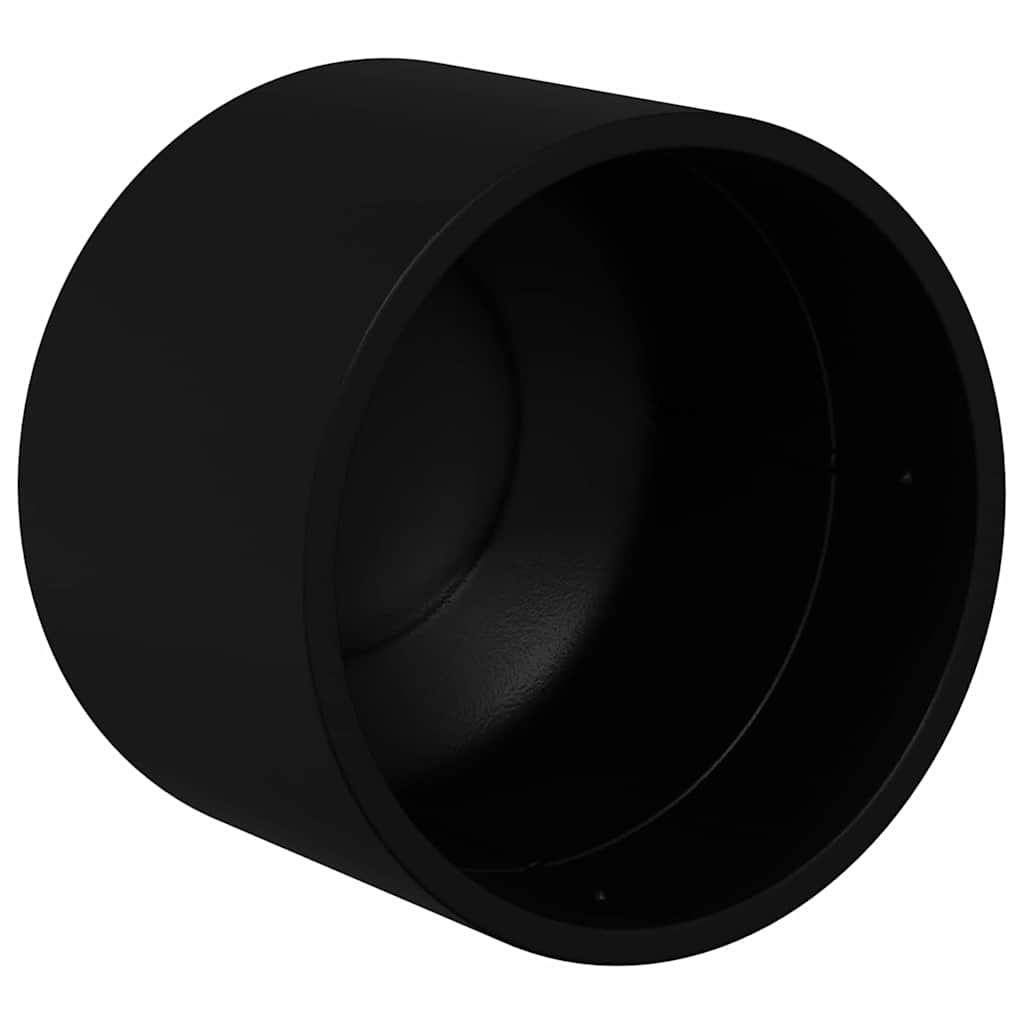 Tischfußball Tisch Endkappen 10 pcs Schwarz 1,9 x 1,9 x 1,6 cm