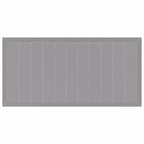 Garten Essgruppe 9 pcs Hellgrau Polypropylen