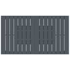Garten Essgruppe 9 pcs Schwarz Poly-Rattan