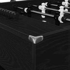 Tischfußballtisch Schwarze Eiche 146,5 x 74 x 85 cm