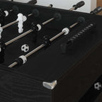 Tischfußballtisch Schwarze Eiche 146,5 x 74 x 85 cm