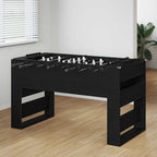 Tischfußballtisch Schwarze Eiche 146,5 x 74 x 85 cm