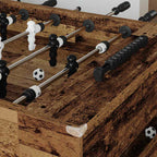 Tischfußballtisch Altholz 146,5 x 74 x 85 cm Holzwerkstoff