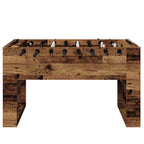 Tischfußballtisch Altholz 146,5 x 74 x 85 cm Holzwerkstoff