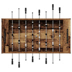 Tischfußballtisch Altholz 146,5 x 74 x 85 cm Holzwerkstoff