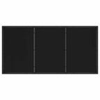 Garten Essgruppe mit Kissen 7 pcs Hellgrau Poly-Rattan