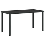 Garten Essgruppe 5 pcs Braun Poly-Rattan
