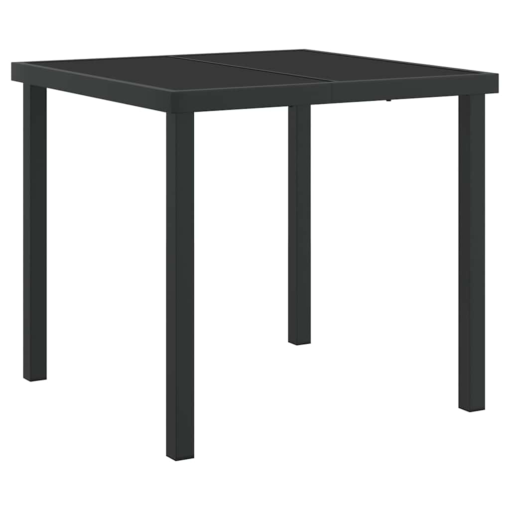Garten Essgruppe 3 pcs Grau Poly-Rattan