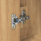 Badezimmer-Wandschrank mit Tür FLORO Wachsbraun 35 x 30 x 60 cm