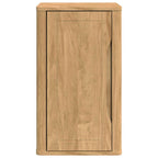 Badezimmer-Wandschrank mit Tür FLORO Wachsbraun 35 x 30 x 60 cm