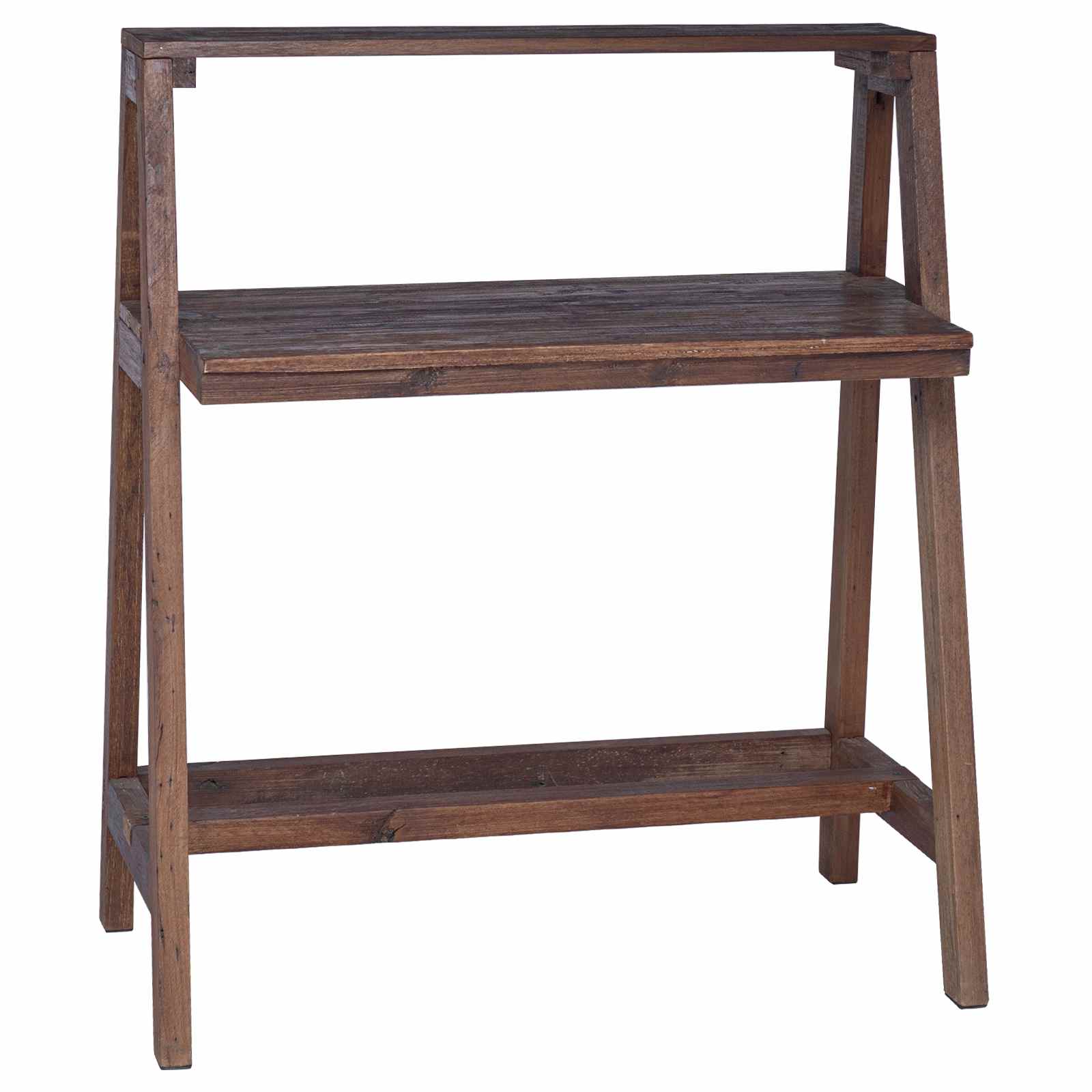 Schreibtisch Braun 90 x 50 x 103 cm Massives upgecyceltes Holz