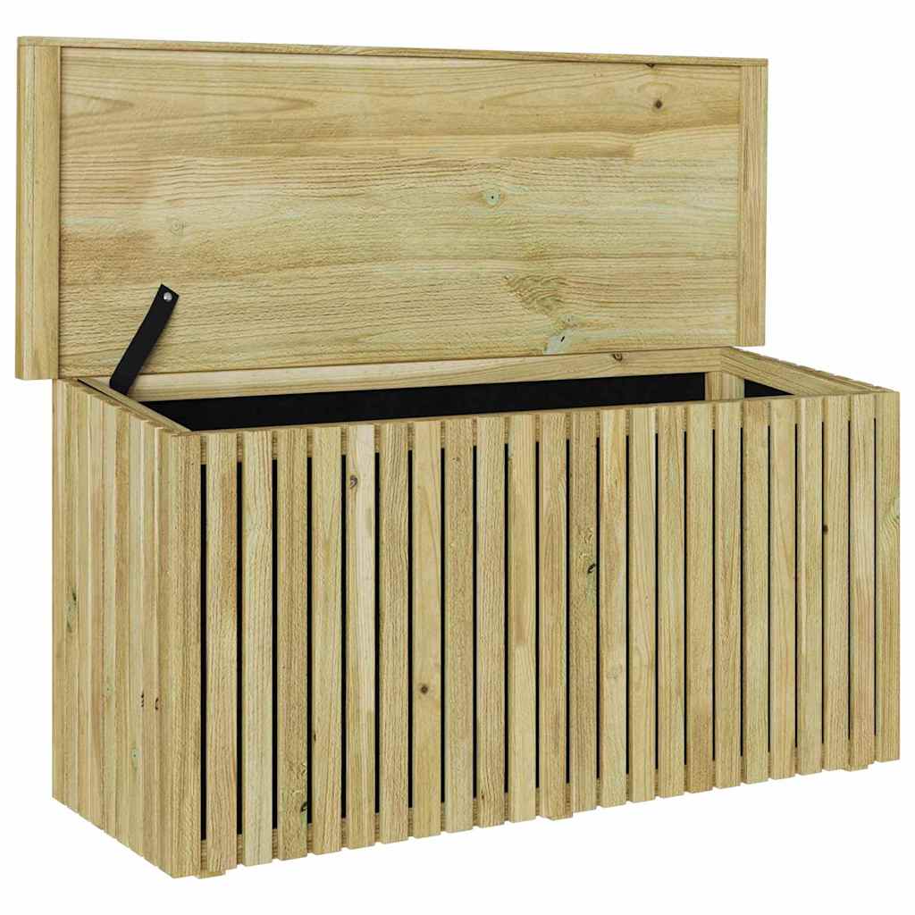 Gartenlagerbox mit Speicher Natur 119 x 44 x 58,5 cm