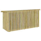 Gartenlagerbox mit Speicher Natur 119 x 44 x 58,5 cm