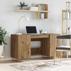Schreibtisch Artisan-Eiche 140 x 50 x 75 cm Holzwerkstoff