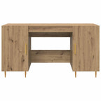 Schreibtisch Artisan-Eiche 140 x 50 x 75 cm Holzwerkstoff