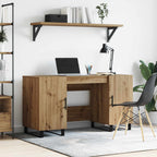 Schreibtisch Artisan-Eiche 140 x 50 x 75 cm Holzwerkstoff