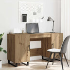 Schreibtisch Artisan-Eiche 140 x 50 x 75 cm Holzwerkstoff