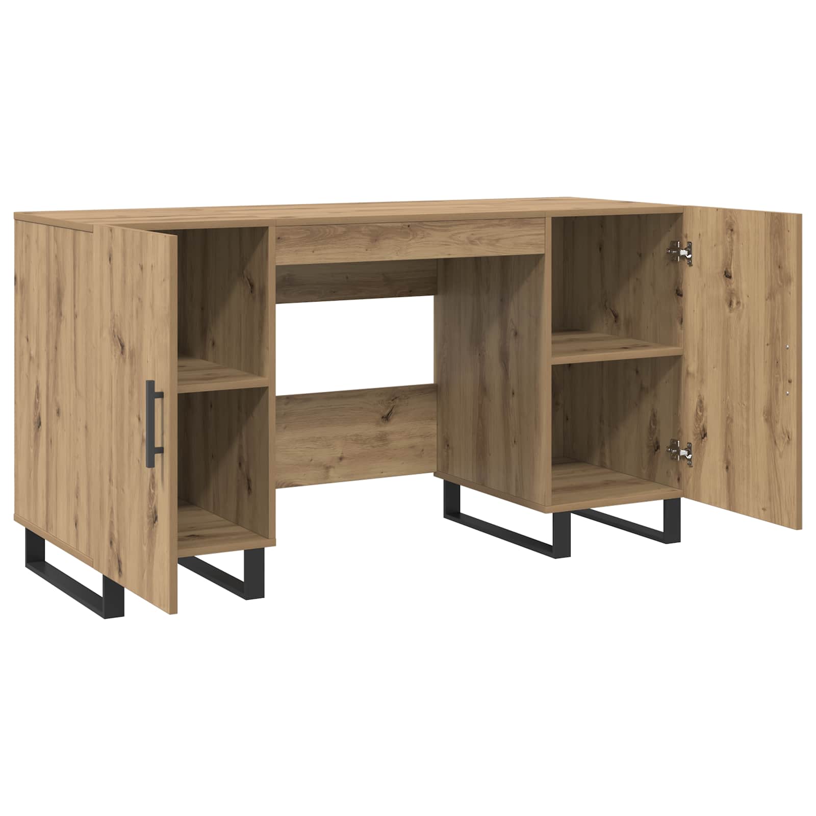 Schreibtisch Artisan-Eiche 140 x 50 x 75 cm Holzwerkstoff