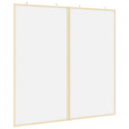 Info-Tafel Weiß 100 x 100 x 1,4 cm Massivholz Kiefer