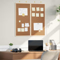 Info-Tafel Braun 80 x 80 x 1,4 cm Massivholz Kiefer