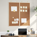 Info-Tafel Braun 100 x 100 x 1,4 cm Massivholz Kiefer