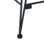 Esszimmerstuhl 2 pcs Rattan und Eisen Natur 57 x 55 x 85 cm