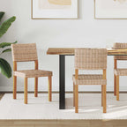 Esszimmerstuhl 2 pcs Kubu Rattan Natur 46 x 55 x 84 cm