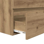 Badezimmermöbel-Set 3 pcs Artisan-Eiche Holzwerkstoff