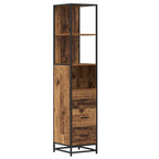 Badezimmermöbel-Set Altholz 35 x 37,5 x 166 cm Holzwerkstoff