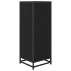 Badezimmermöbel-Set Schwarz Eichen-Optik 35 x 37,5 x 100 cm