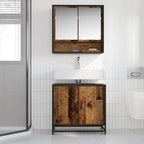 Waschbeckenschrank Altholz 65 x 33 x 60 cm Holzwerkstoff