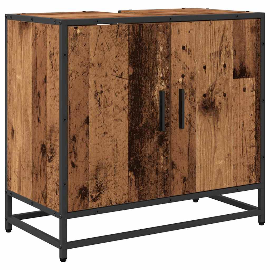 Waschbeckenschrank Altholz 65 x 33 x 60 cm Holzwerkstoff