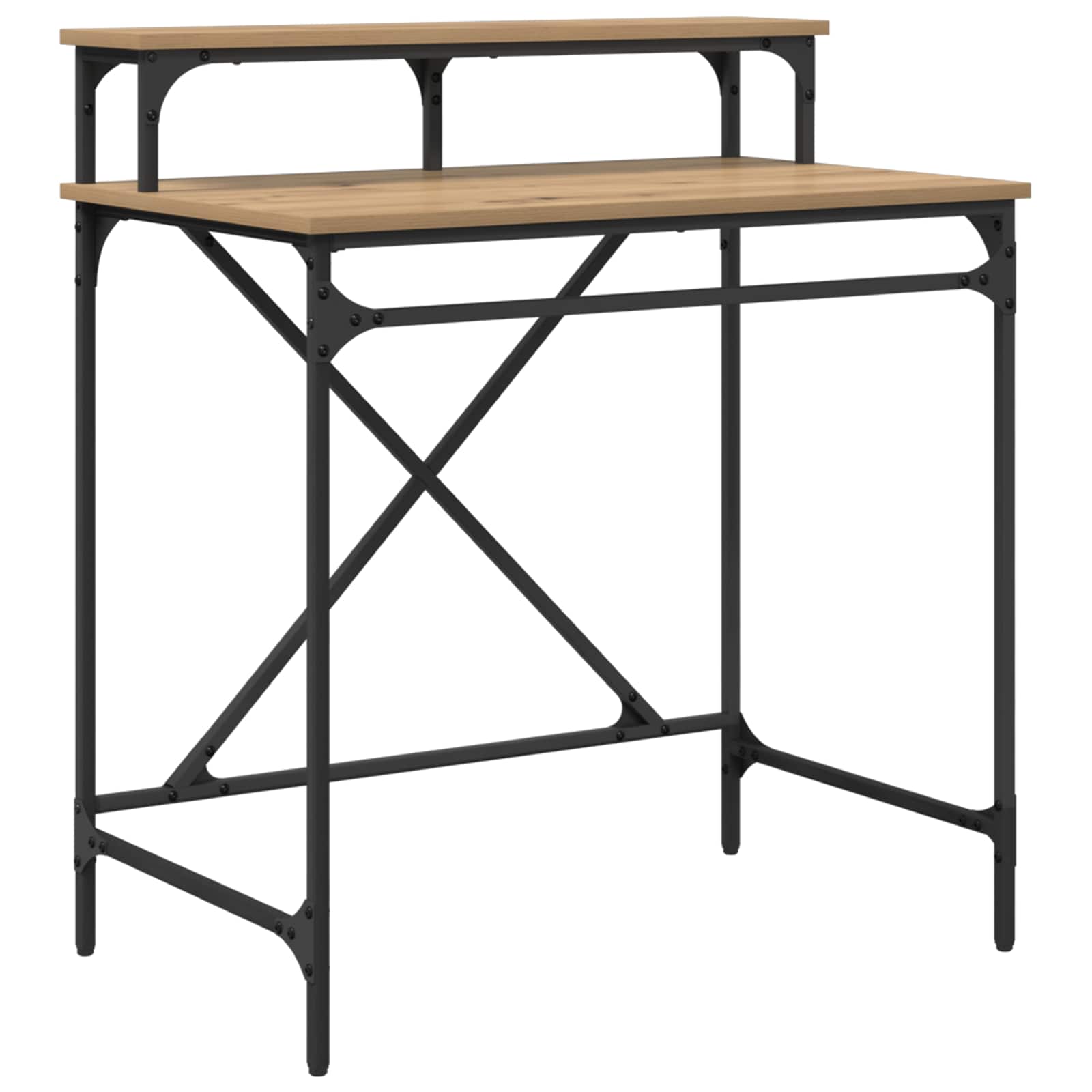 Schreibtisch Artisan-Eiche 80 x 50 x 90 cm Holzwerkstoff