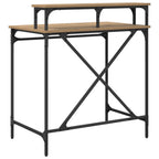Schreibtisch Artisan-Eiche 80 x 50 x 90 cm Holzwerkstoff