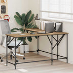 Schreibtisch Artisan-Eiche 149 x 149 x 75 cm Holzwerkstoff
