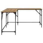 Schreibtisch Artisan-Eiche 149 x 149 x 75 cm Holzwerkstoff
