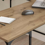 Schreibtisch Artisan-Eiche 139 x 139 x 75 cm Holzwerkstoff