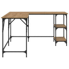 Schreibtisch Artisan-Eiche 139 x 139 x 75 cm Holzwerkstoff