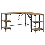 Schreibtisch Artisan-Eiche 139 x 139 x 75 cm Holzwerkstoff