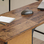 Schreibtisch Altholz 141 x 141 x 75 cm Holzwerkstoff