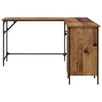 Schreibtisch Altholz 141 x 141 x 75 cm Holzwerkstoff