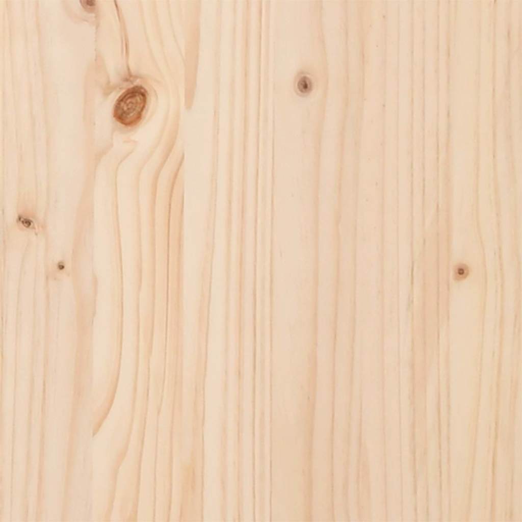 Tisch Natur 80 x 50 x 77 cm Ingenieure Holz und Stahl