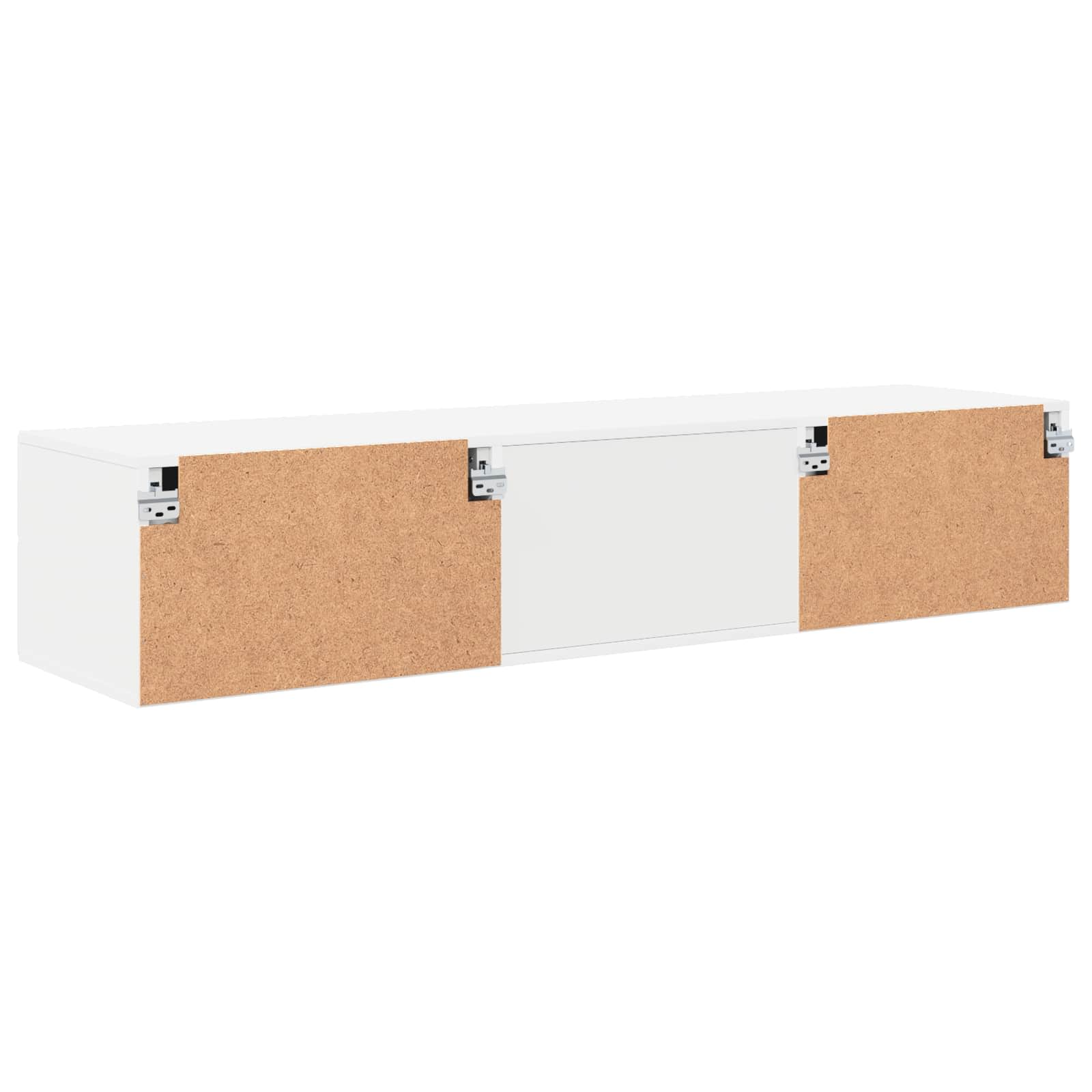 Holzschrank mit Schubladen Weiß 150 x 39 x 30 cm Holzwerkstoff