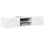 Holzschrank mit Schubladen Weiß 150 x 39 x 30 cm Holzwerkstoff