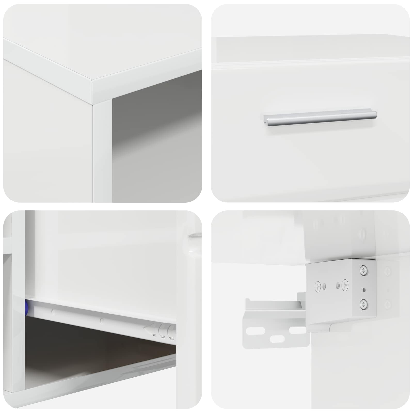 Holzschrank Beton Grau 150 x 39 x 30 cm Holzwerkstoff