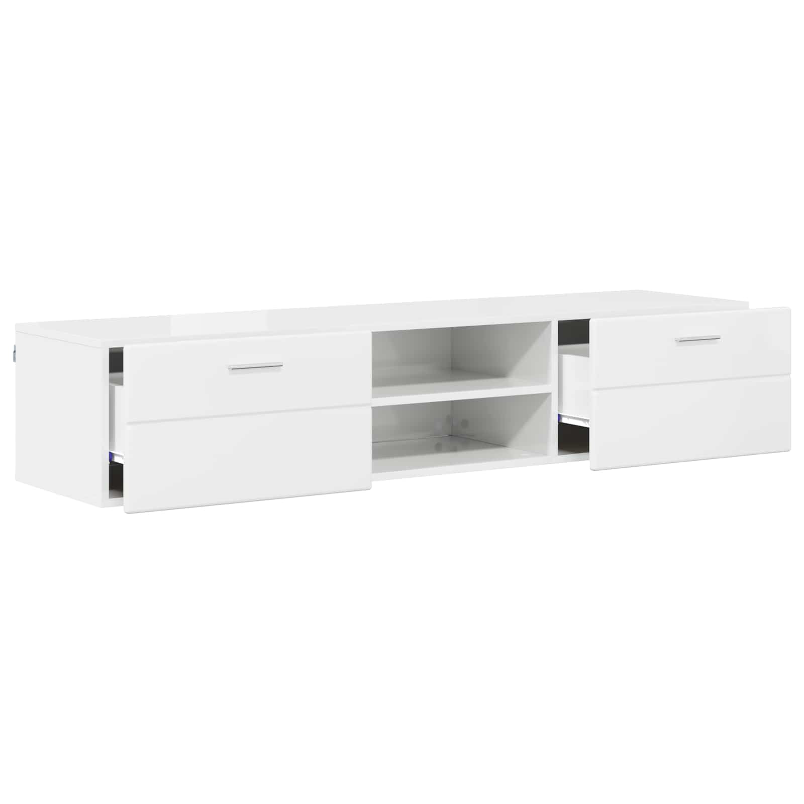 Holzschrank Beton Grau 150 x 39 x 30 cm Holzwerkstoff