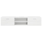 Holzschrank Beton Grau 150 x 39 x 30 cm Holzwerkstoff