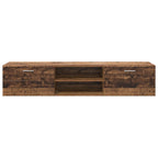 Holzschrank Wandmontiert Altholz 150 x 39 x 30 cm Holzwerkstoff