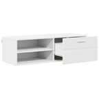 Holzschrank Wandmontiert Weiß 100,5 x 39 x 30 cm Holzwerkstoff