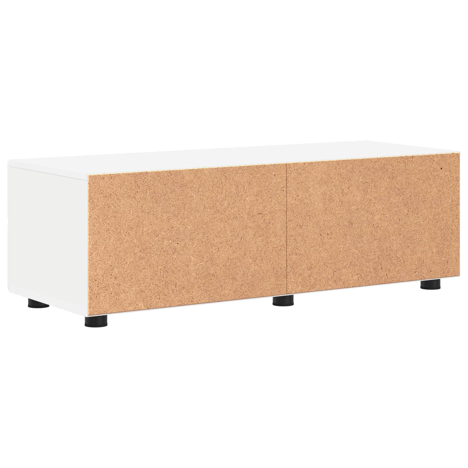 Holzschrank Wandmontiert Weiß 100,5 x 39 x 30 cm Holzwerkstoff